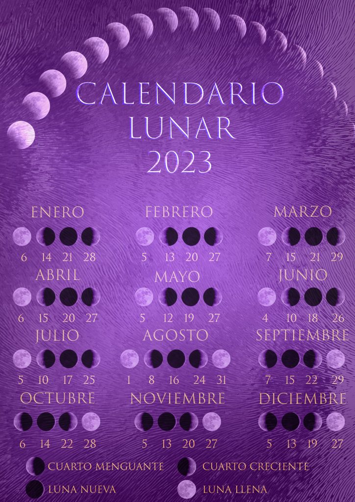 Calendario lunar 2023